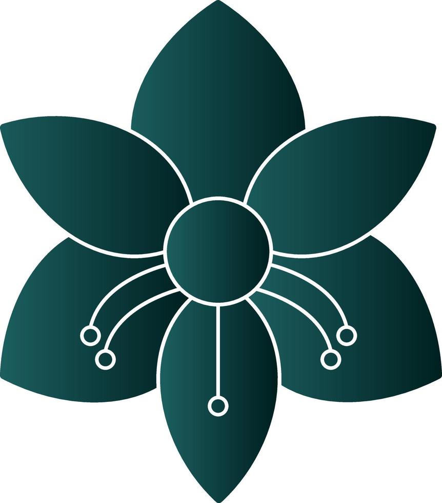 Amaryllis Vector Icon Design