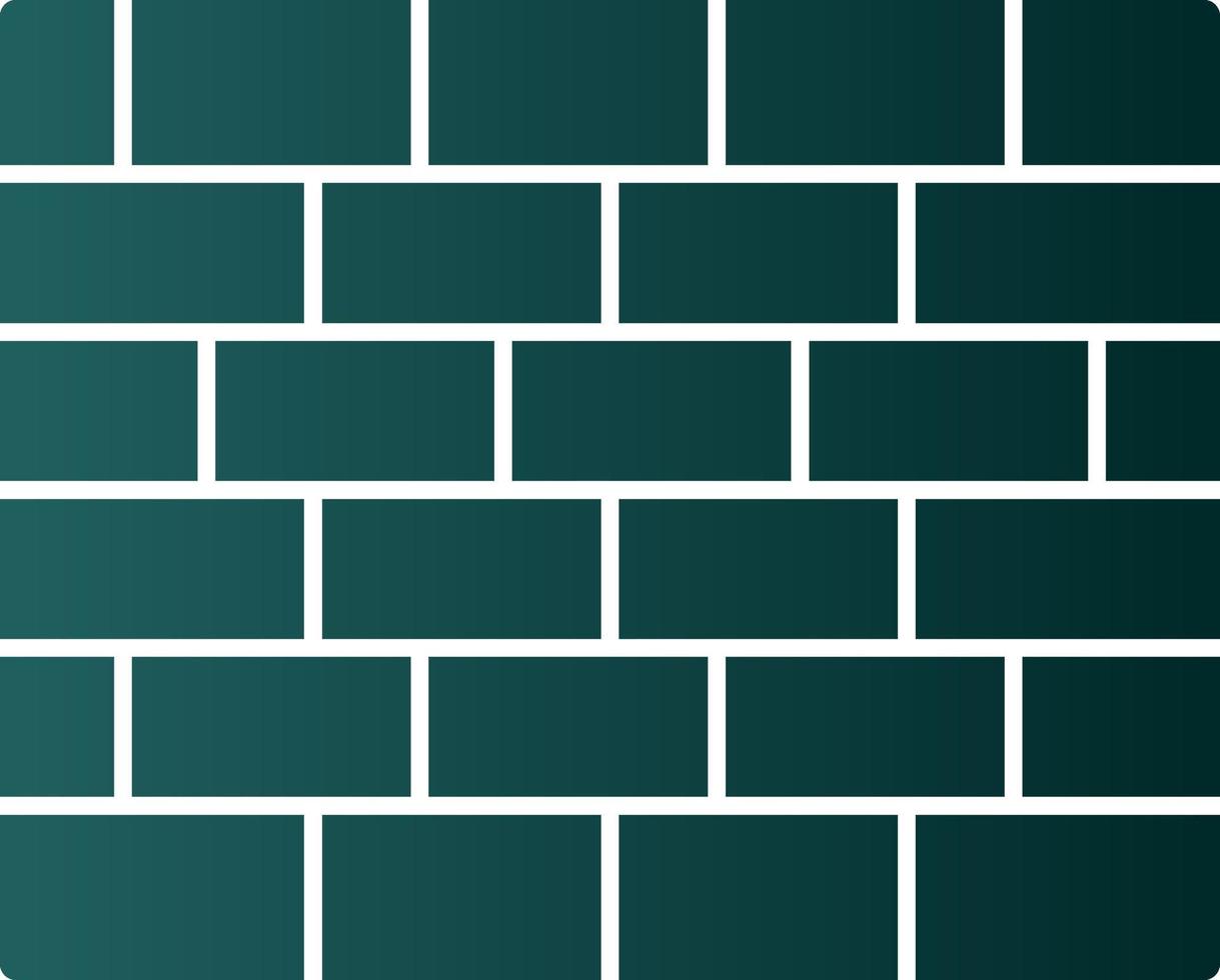 Brickwall Vector Icon Design