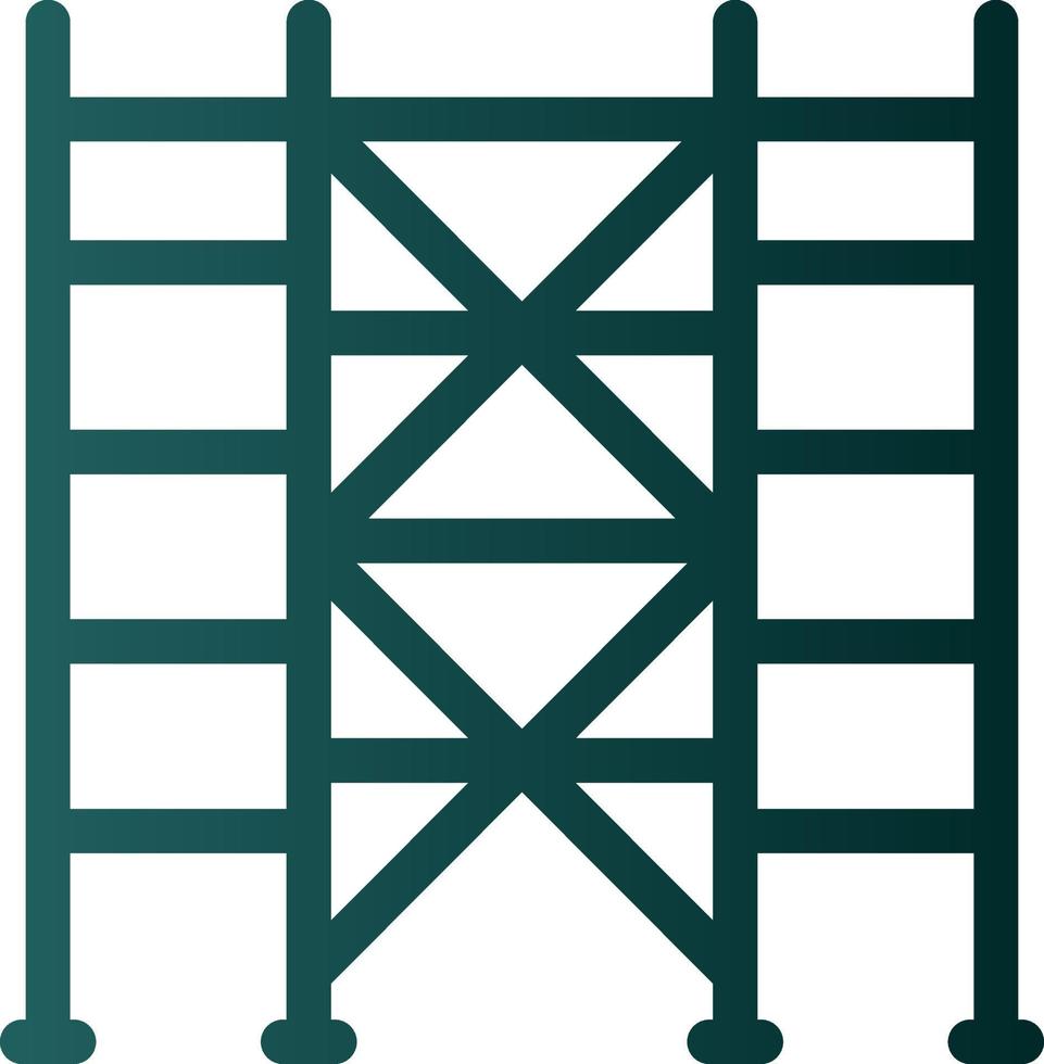 Scaffolding Vector Icon Design