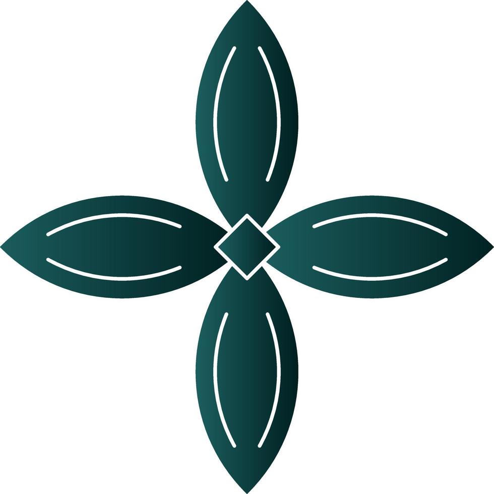 Bouvardia Vector Icon Design