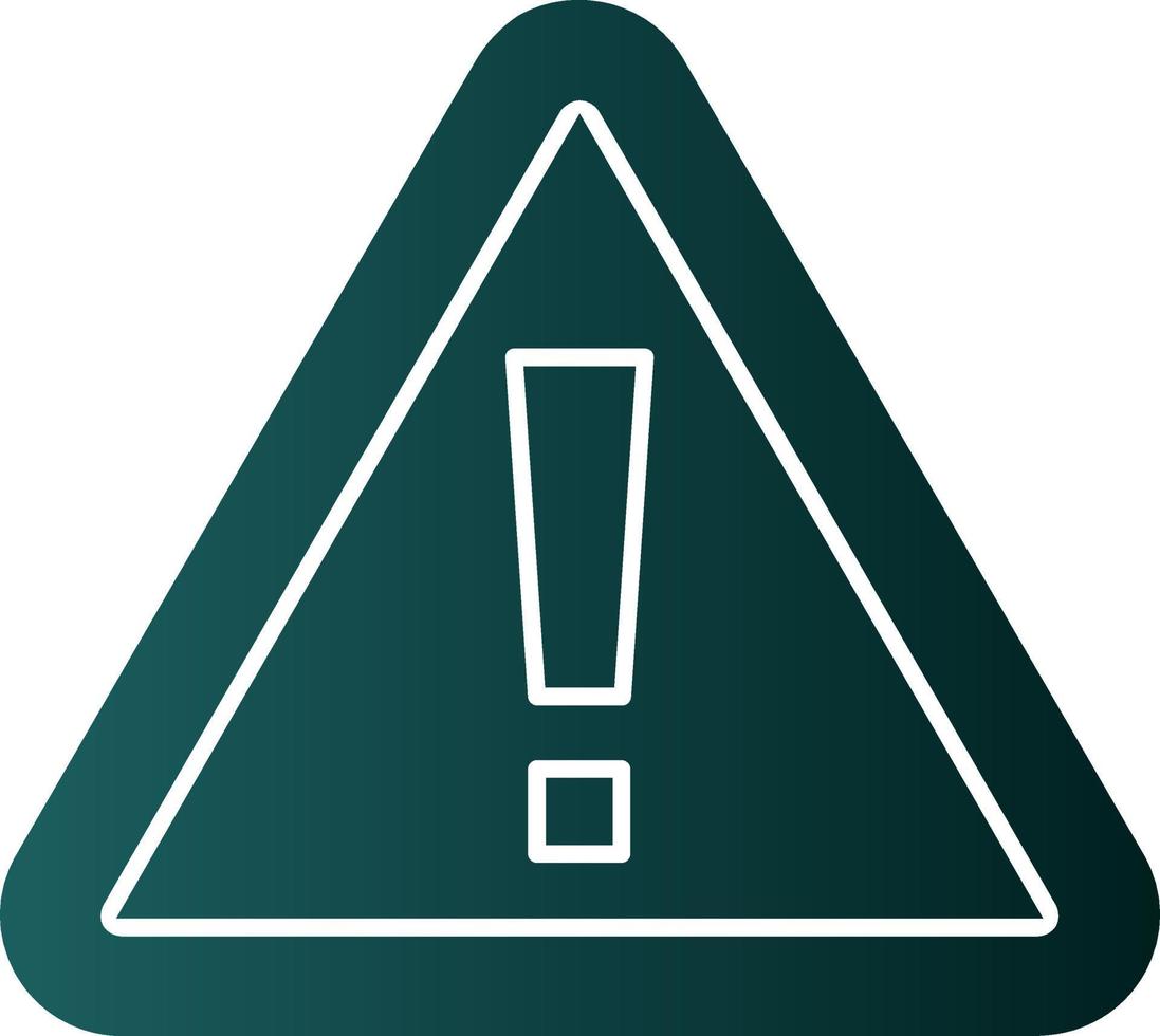 Caution Vector Icon Design