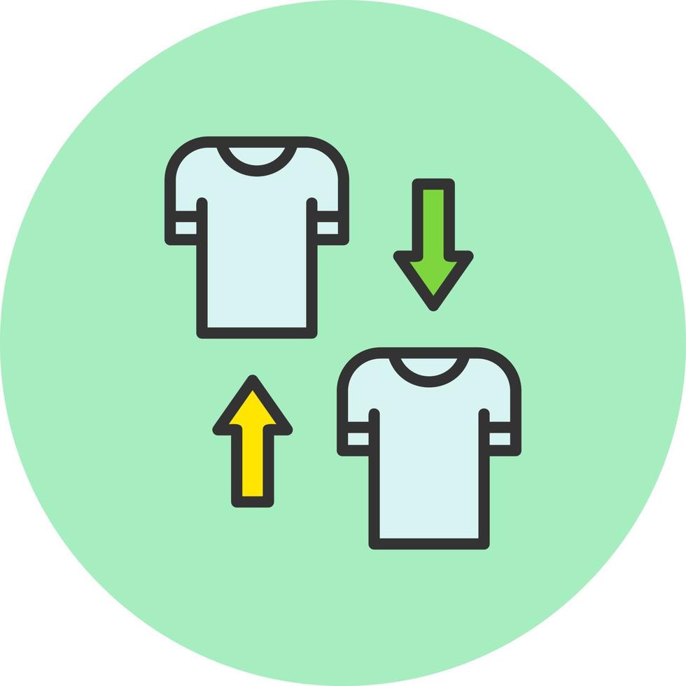 Substitution Vector Icon