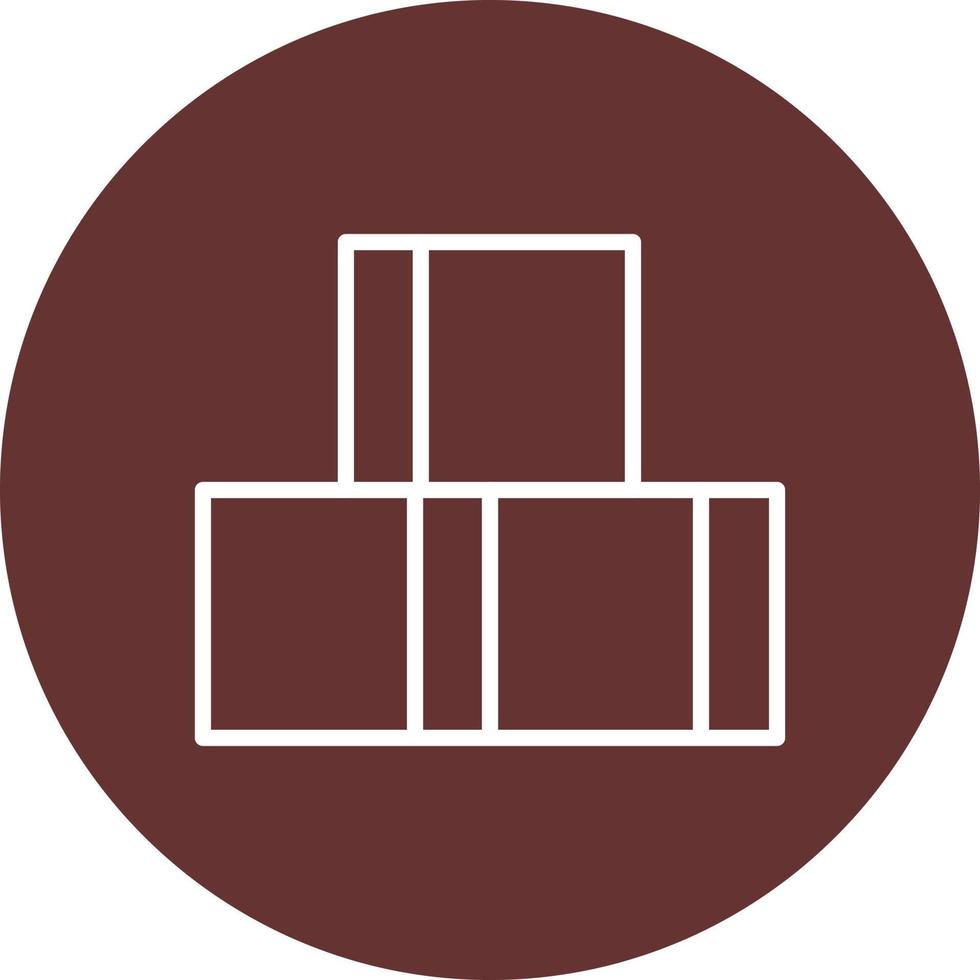 Sugar Cube Vector Icon