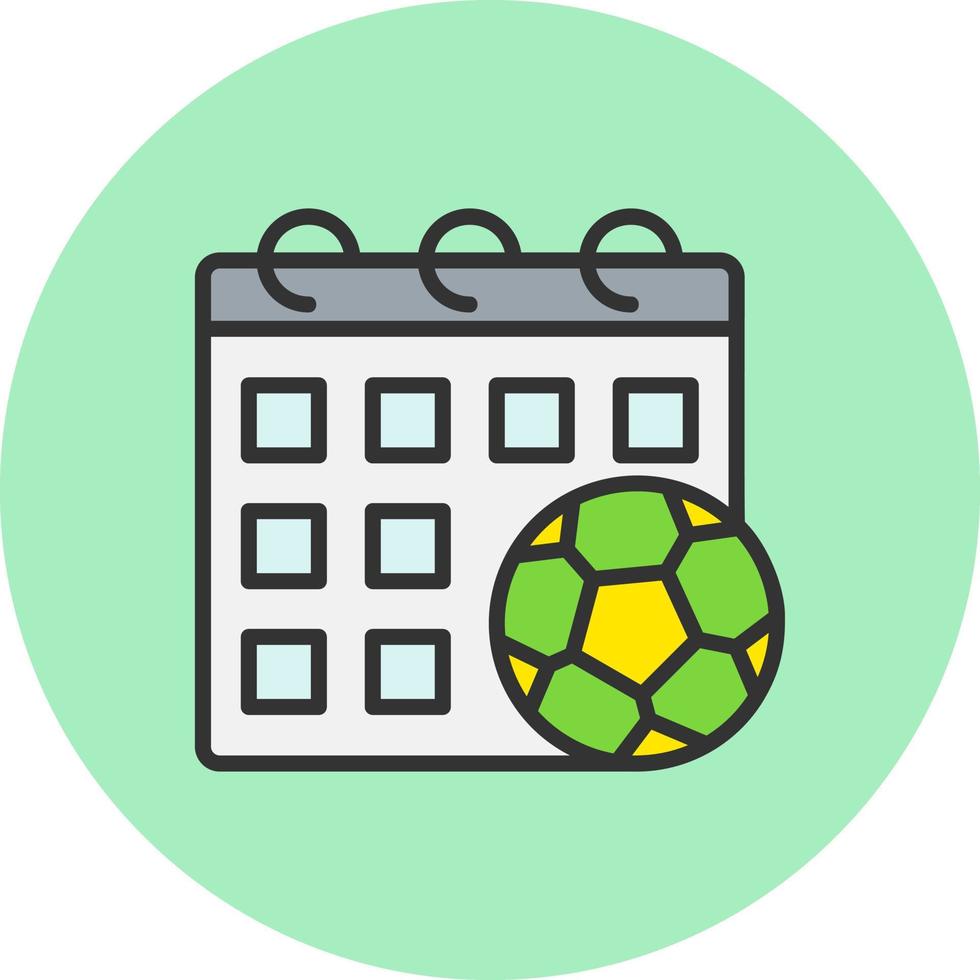 icono de vector de calendario