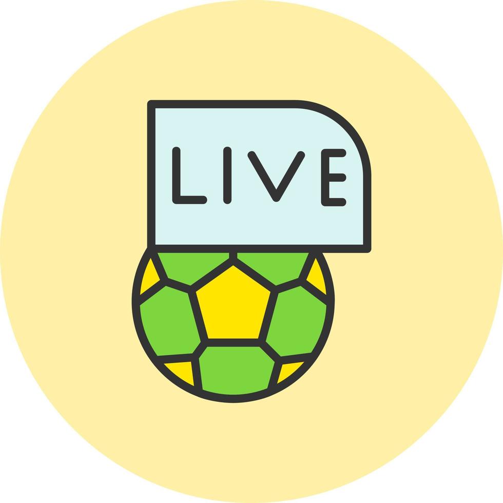 Live Vector Icon