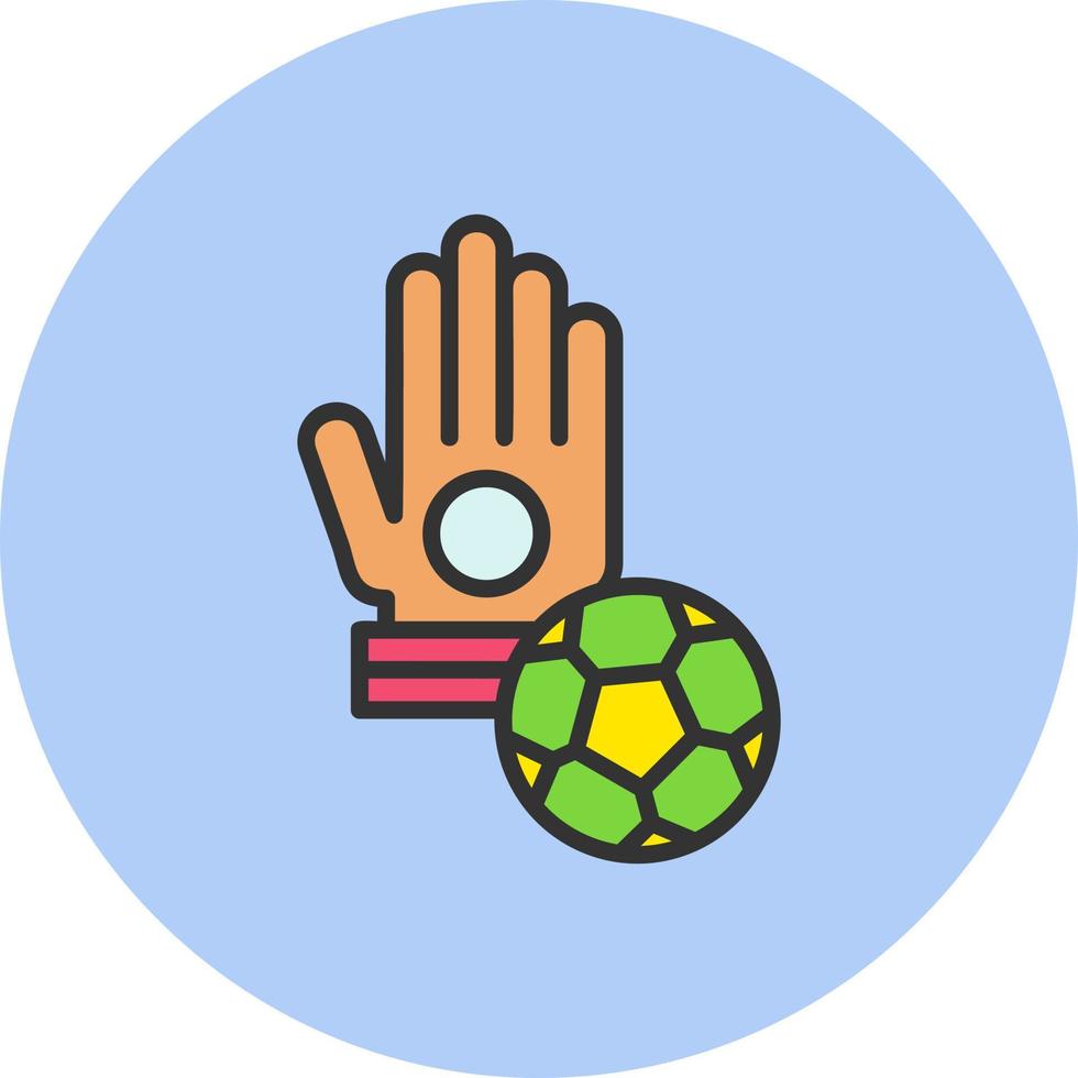 Goalie Vector Icon