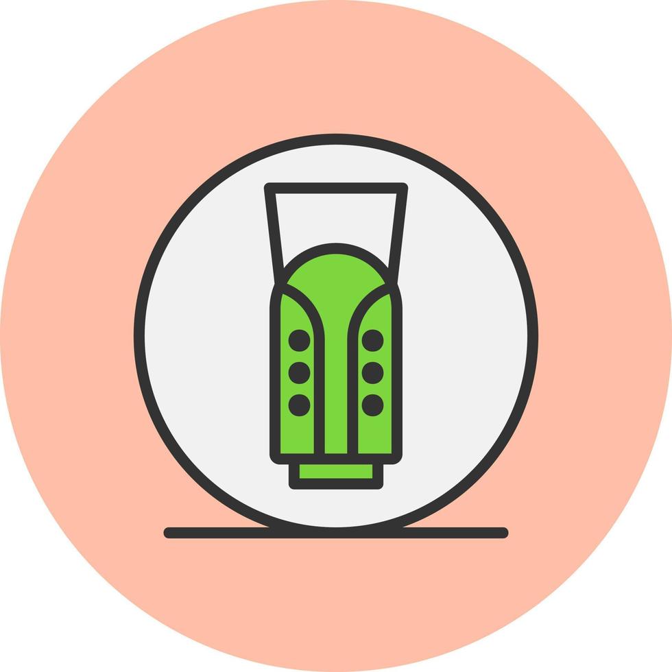 Shin Guard Vector Icon
