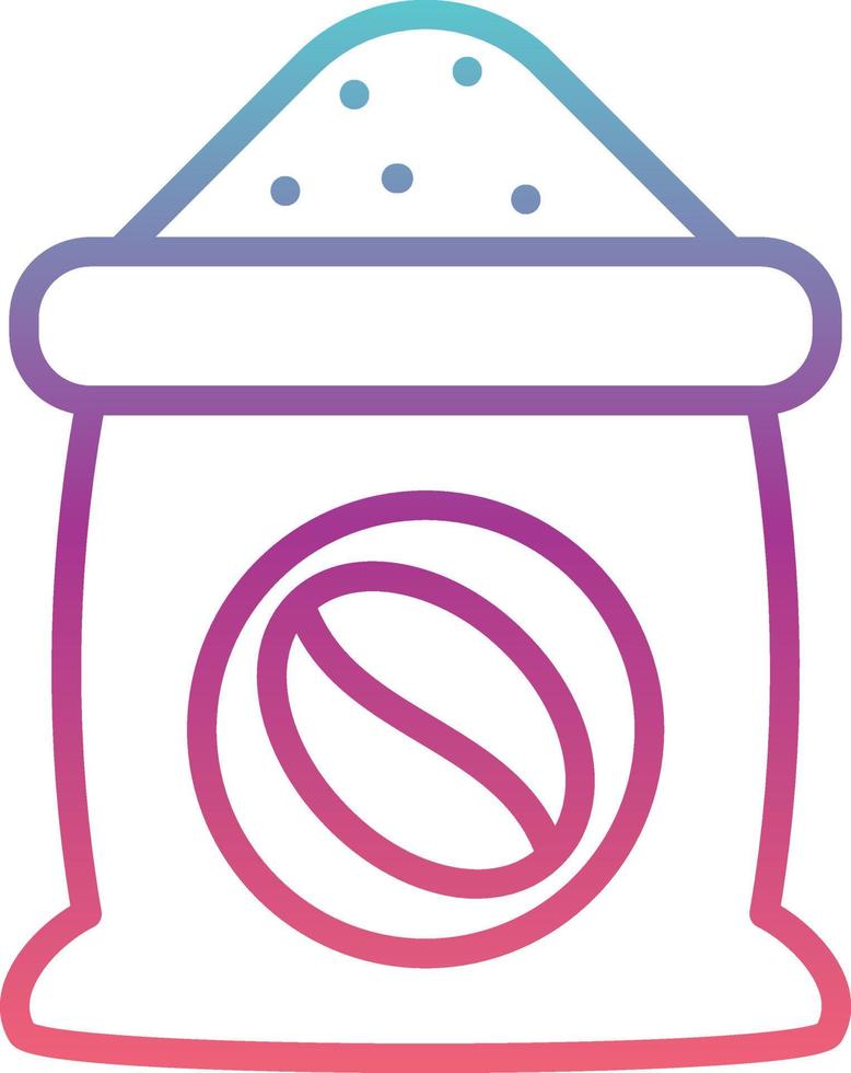Coffee Bag Vector Icon