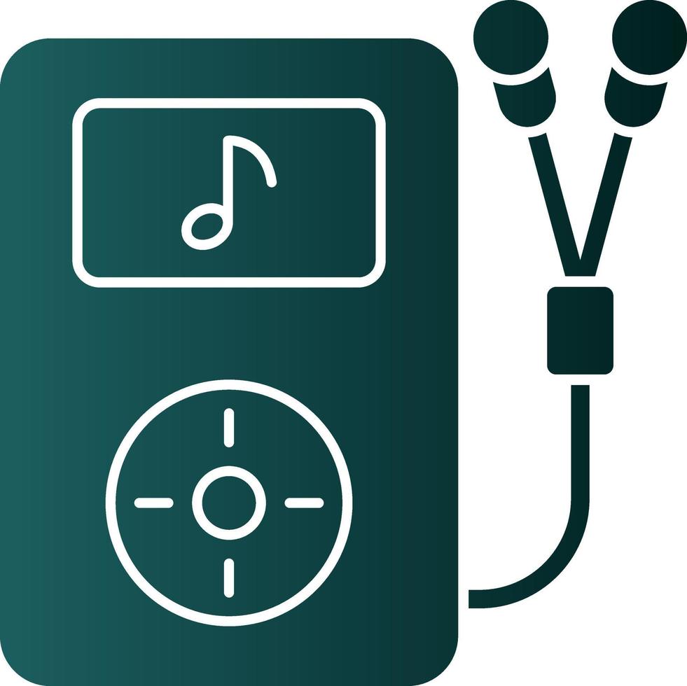 diseño de icono de vector de mp3