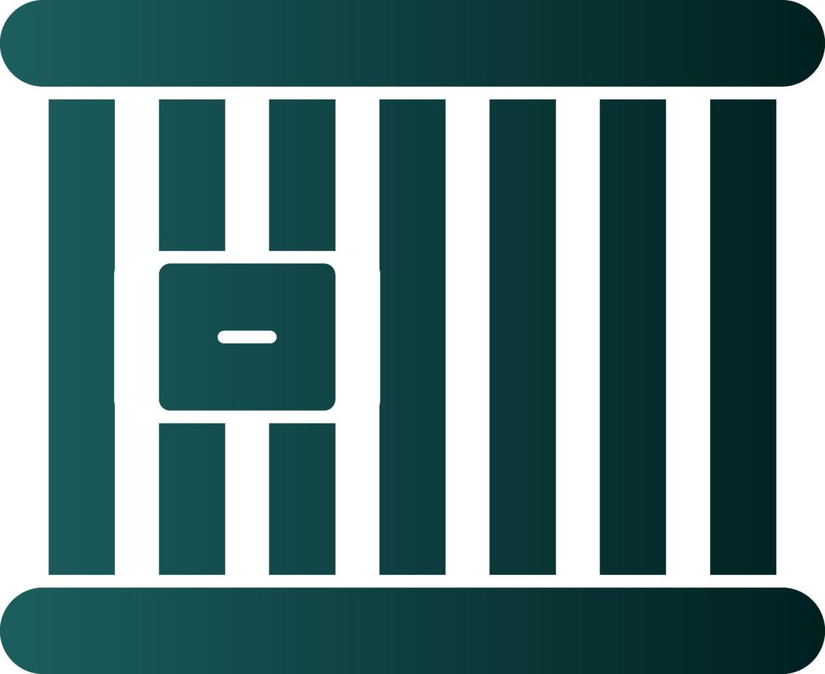 Prison Cell Vector Icon Design