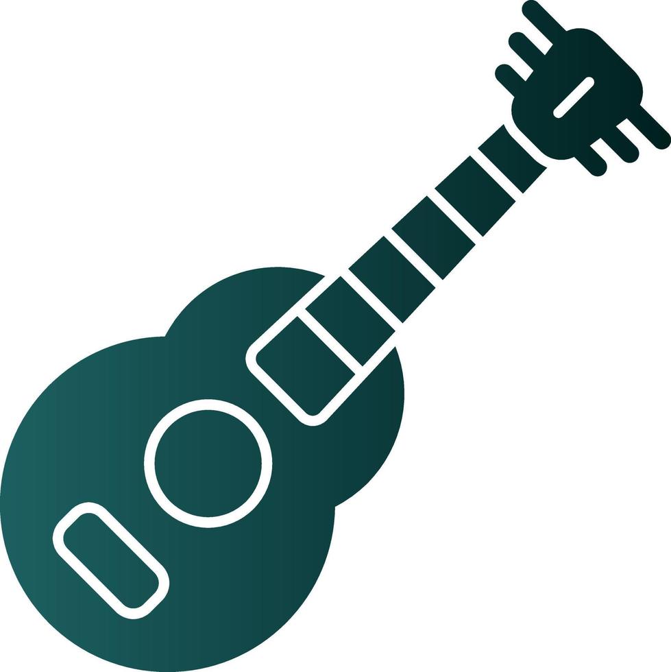 diseño de icono de vector de guitarra