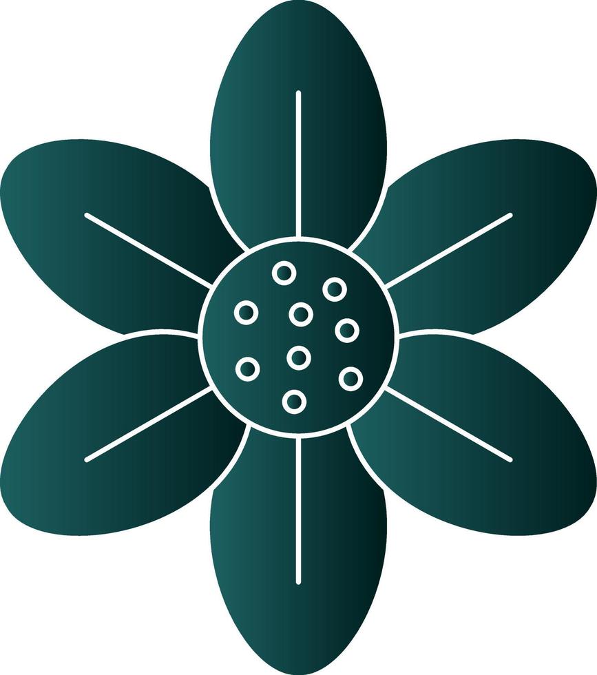 diseño de icono de vector de flor de cerezo