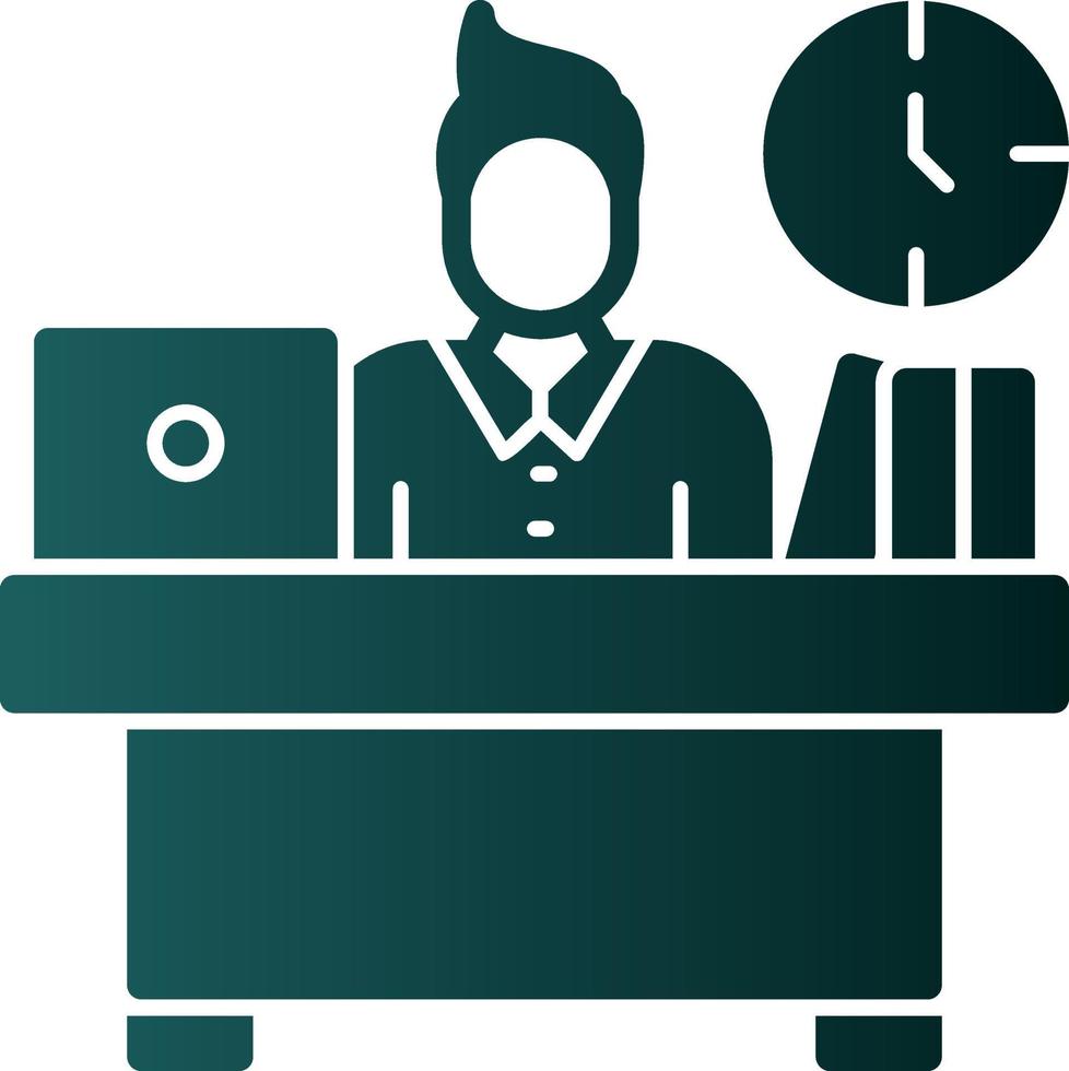 Workplace Vector Icon Design