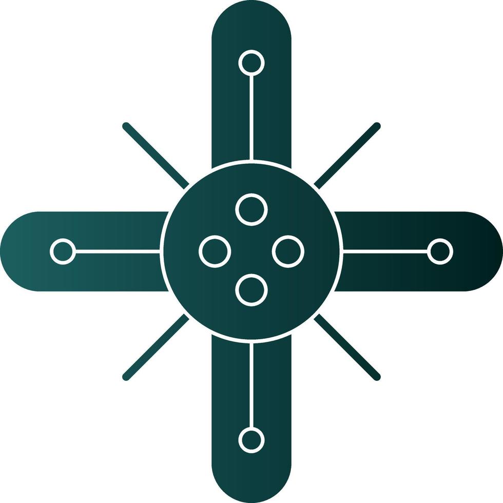 Garlic Mustard Vector Icon Design