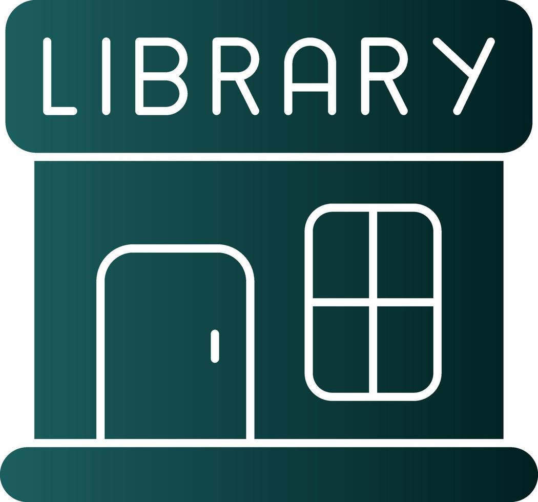 Library Vector Icon Design