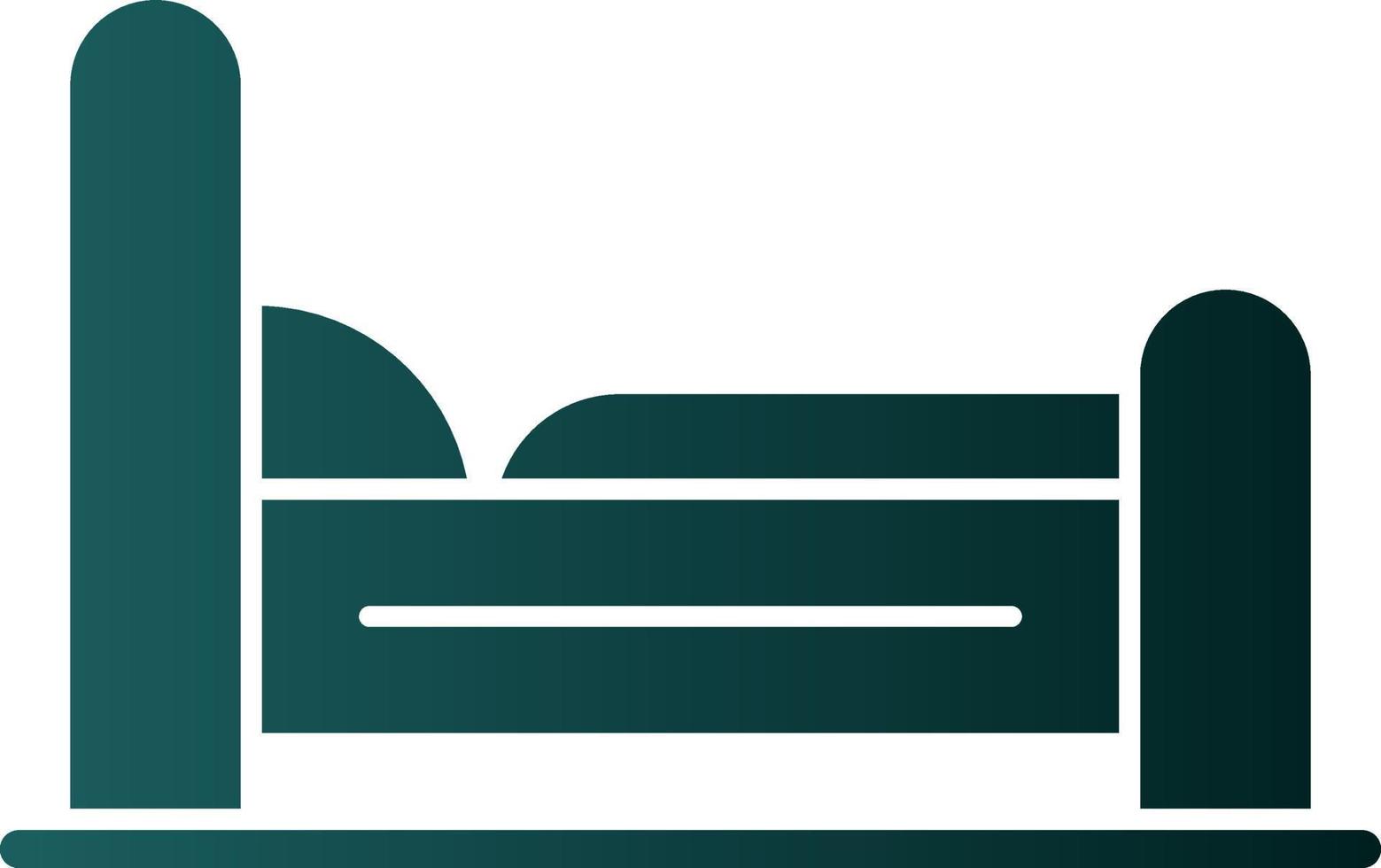 Bed Vector Icon Design