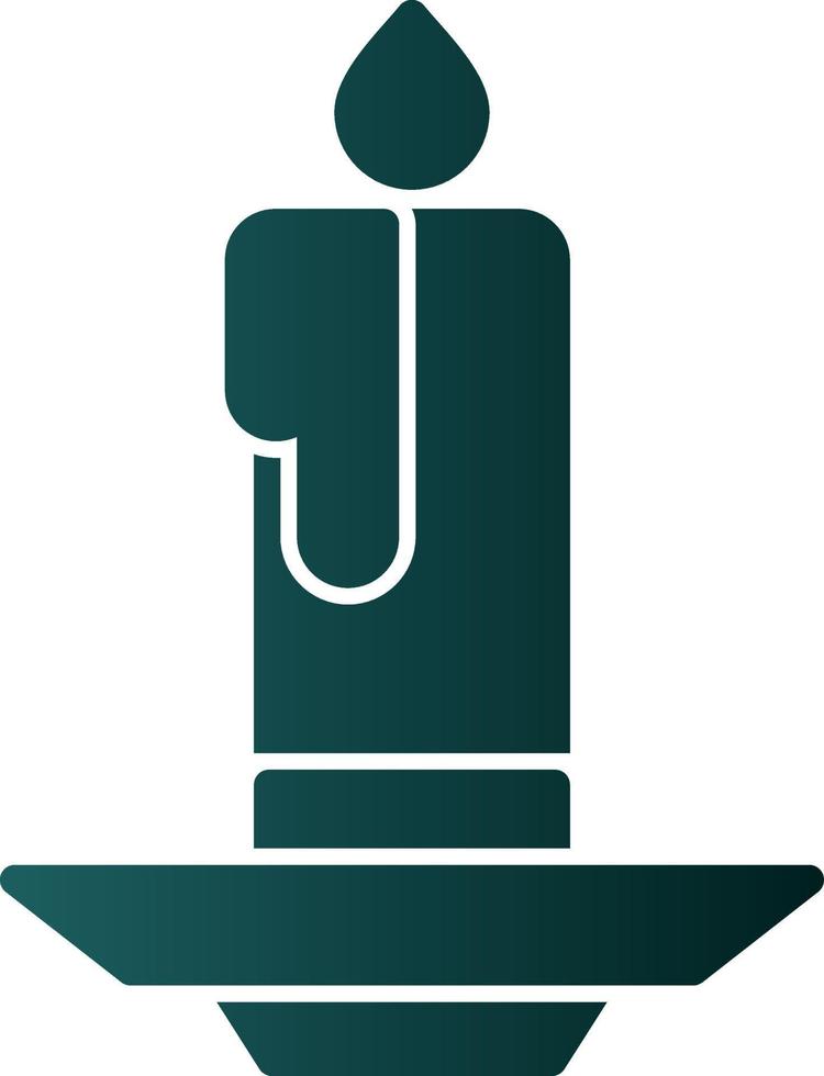 Candle Vector Icon Design