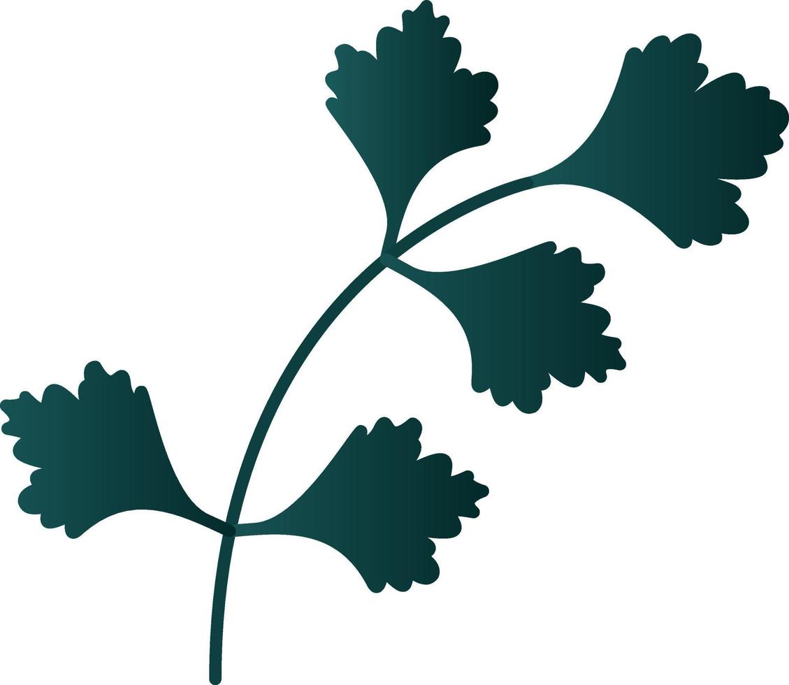 diseño de icono de vector de cilantro