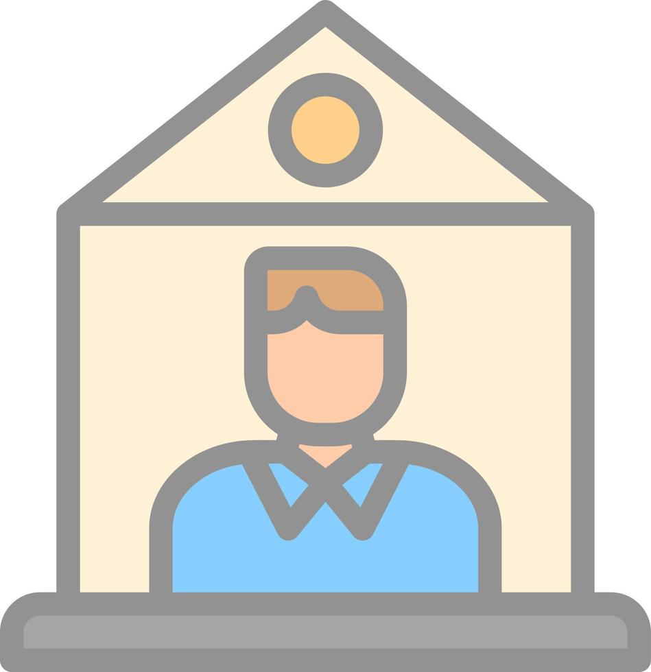 Landlord Vector Icon Design