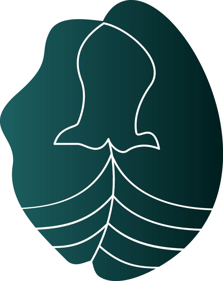 diseño de icono de vector de flor de guisante