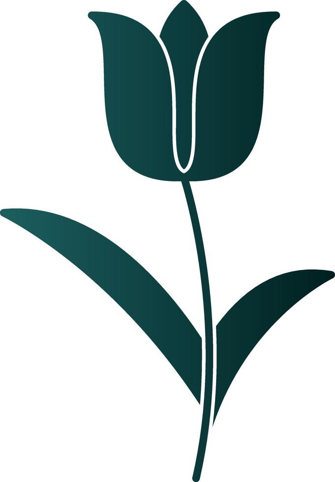 Tulip Vector Icon Design