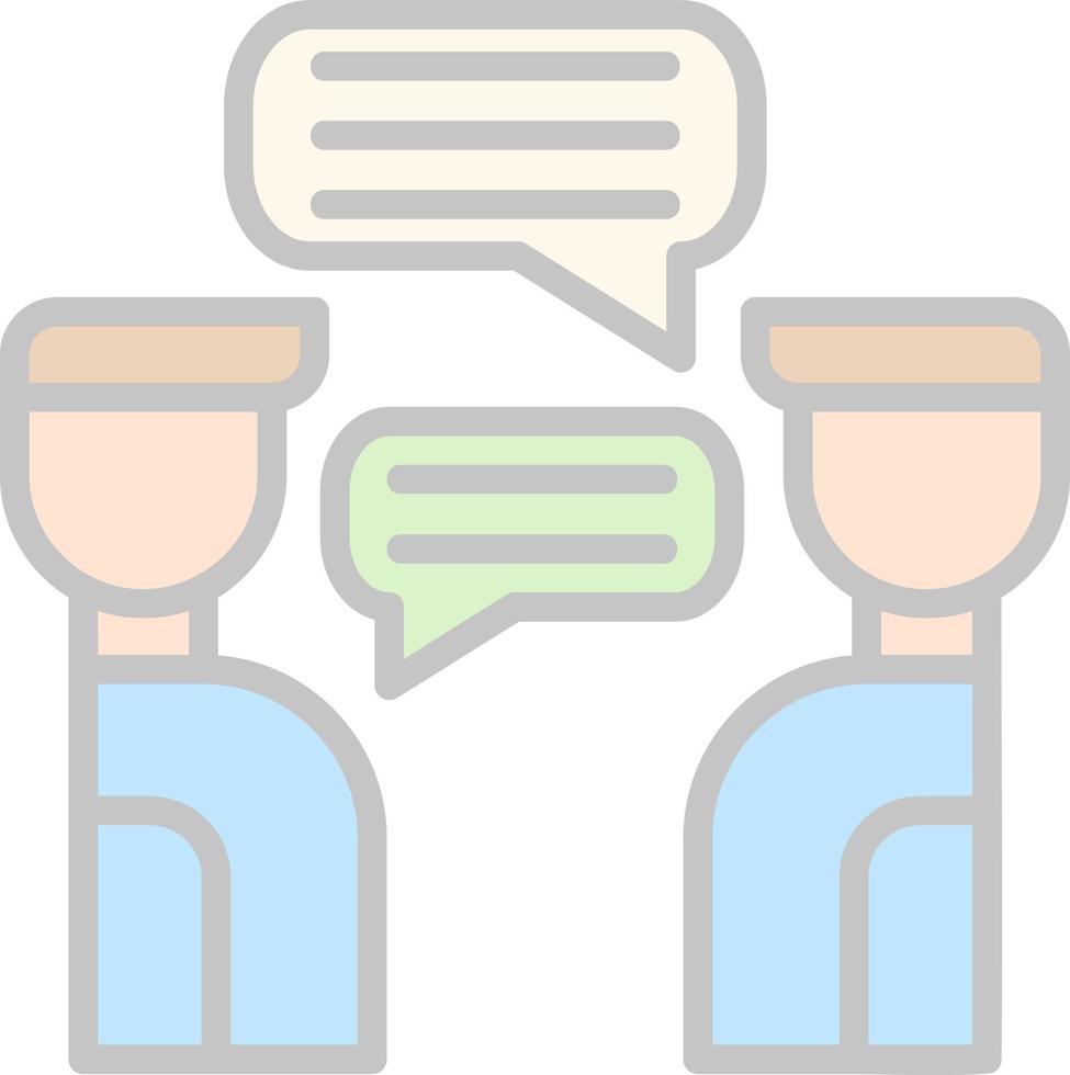 Mediator Vector Icon Design