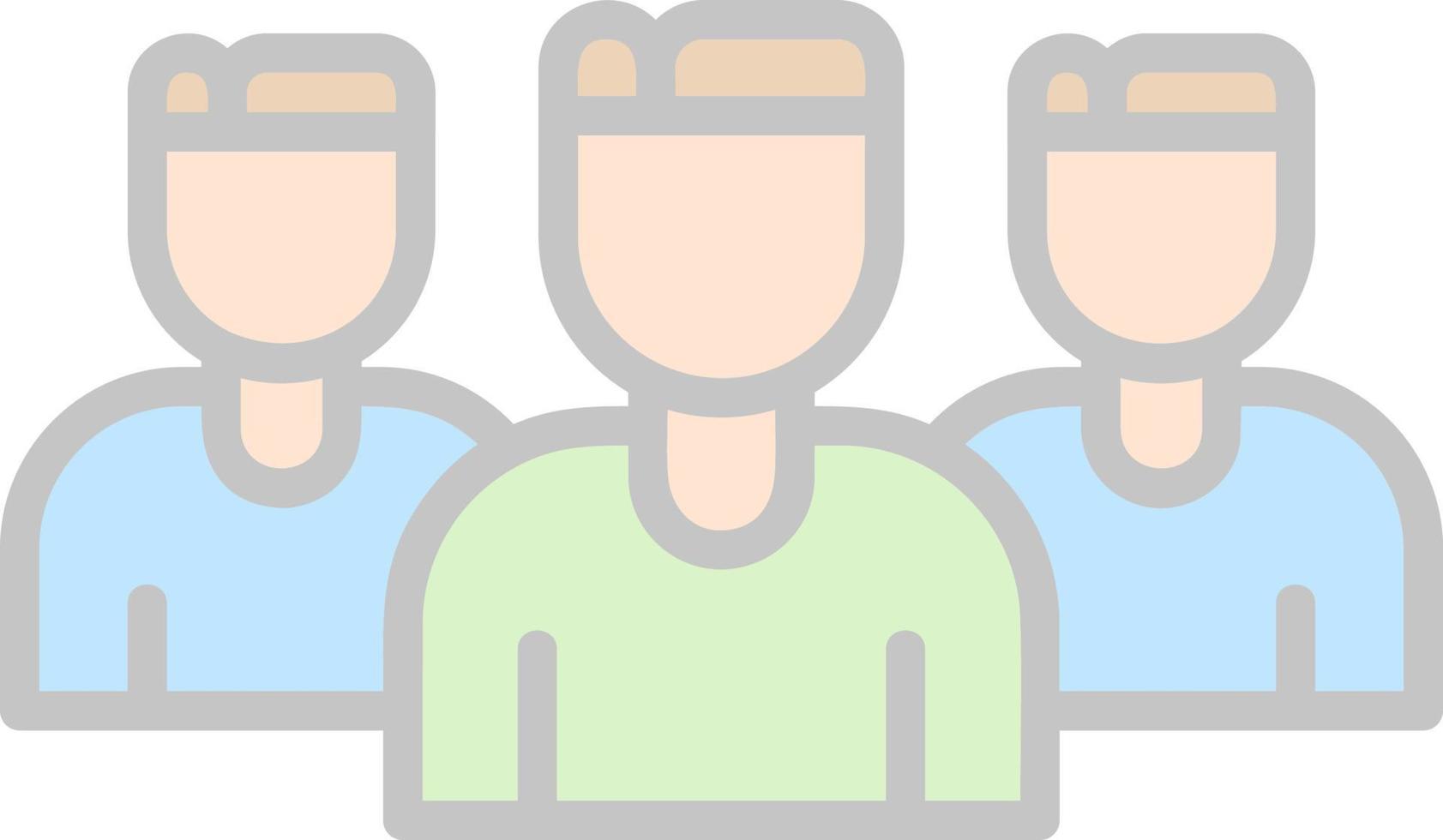 Teamwork Vector Icon Design