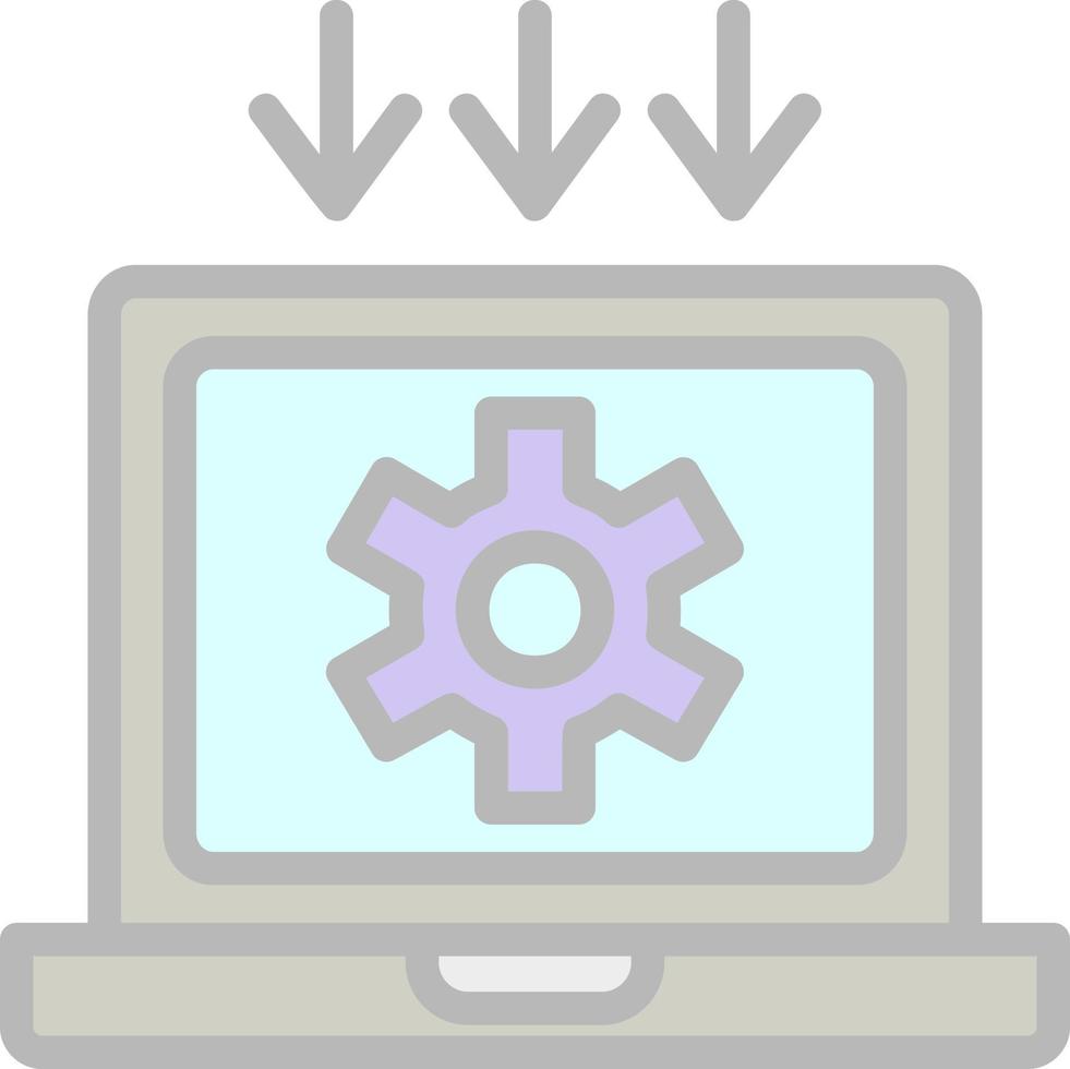Data Processing Vector Icon Design