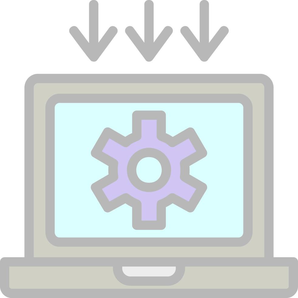 Data Processing Vector Icon Design