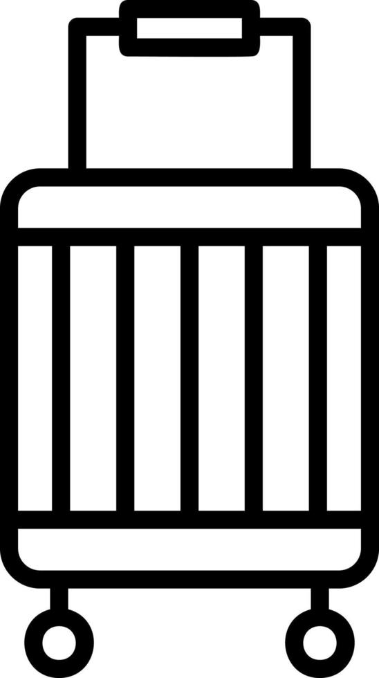 Baggage Vector Icon Design