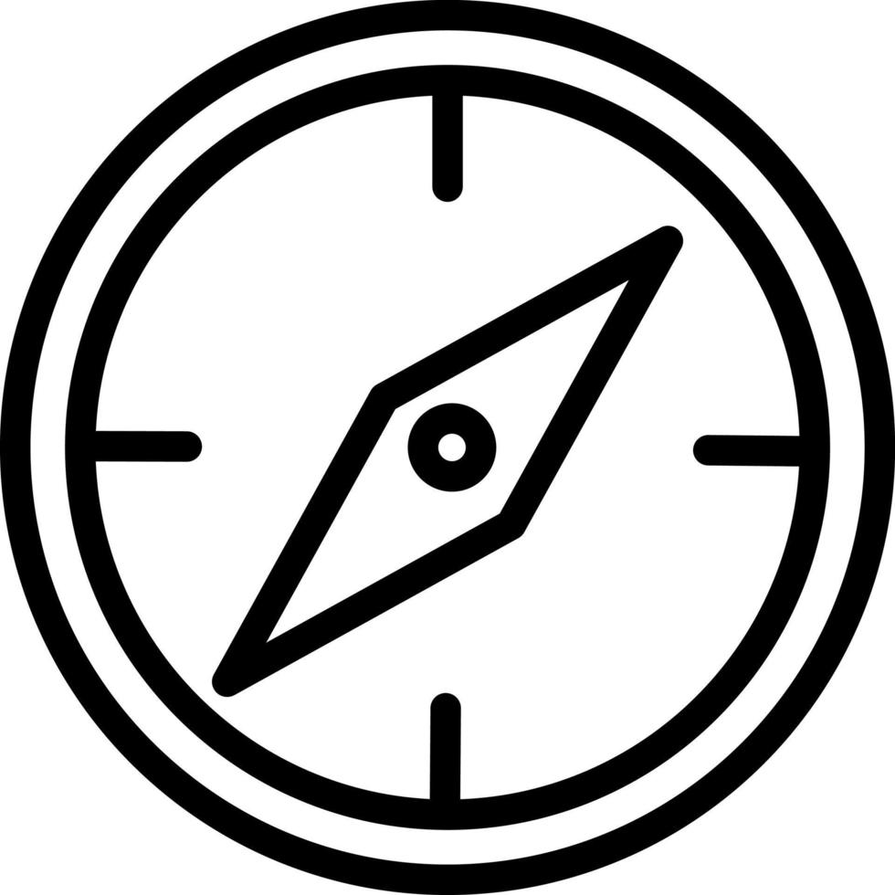 Compass Vector Icon Design