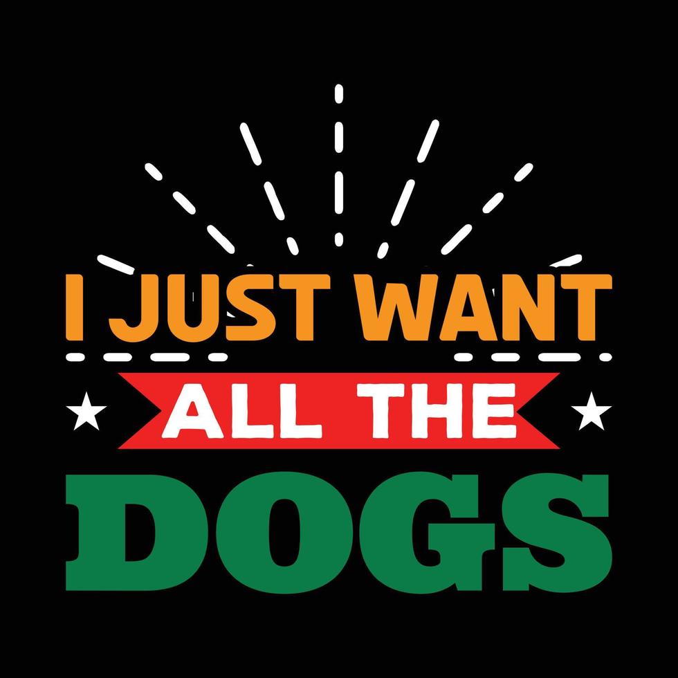 Dog T-shirt Vector Design