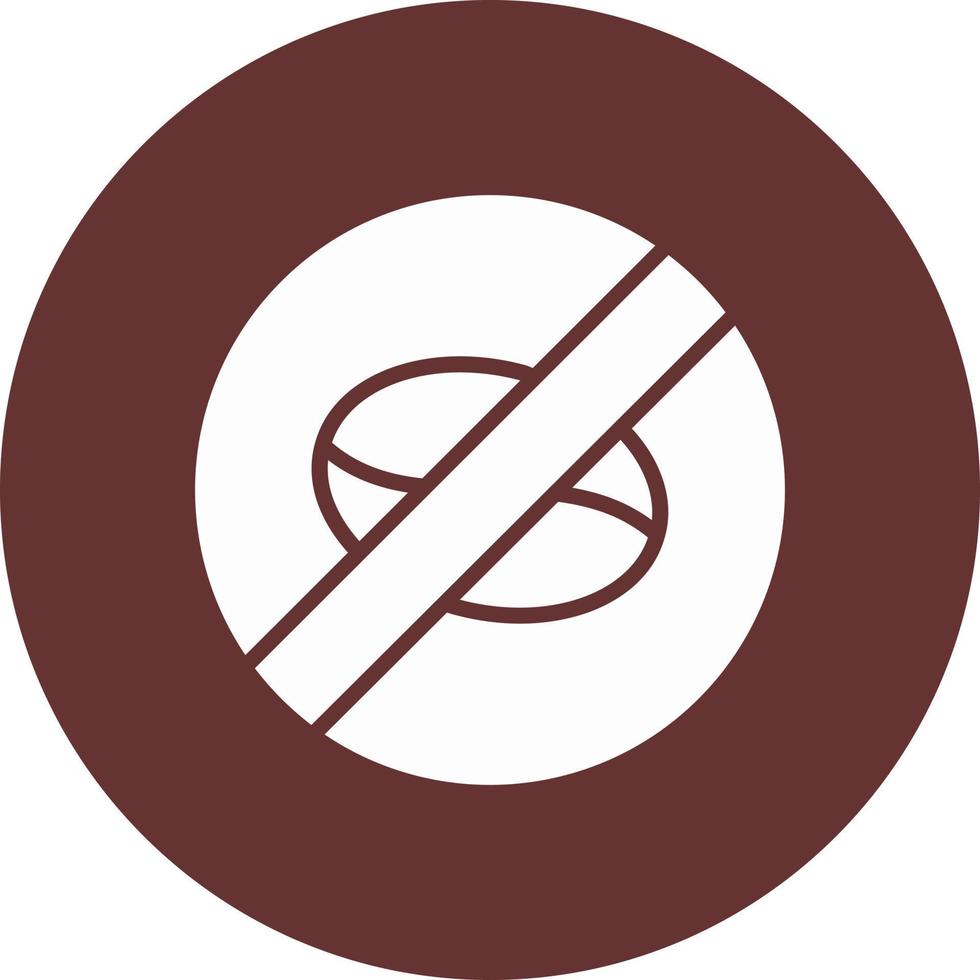 No Coffee Vector Icon