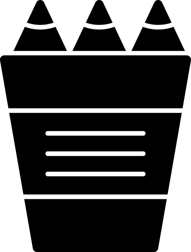 Crayons Vector Icon Design