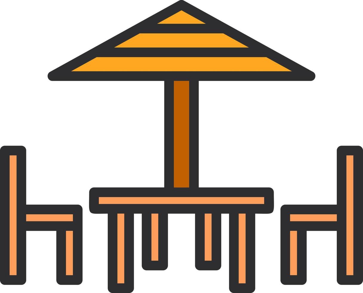 Sitting Area Vector Icon Design