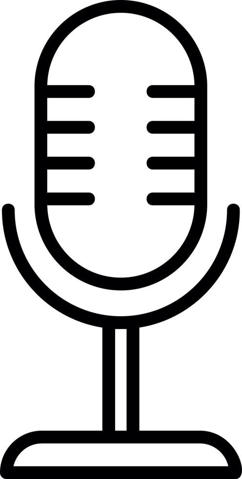 Microphone Vector Icon Design