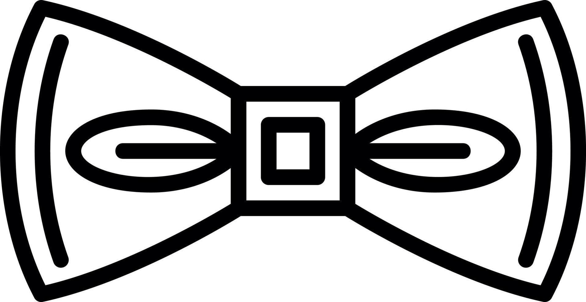 Bow Tie Vector Icon Design