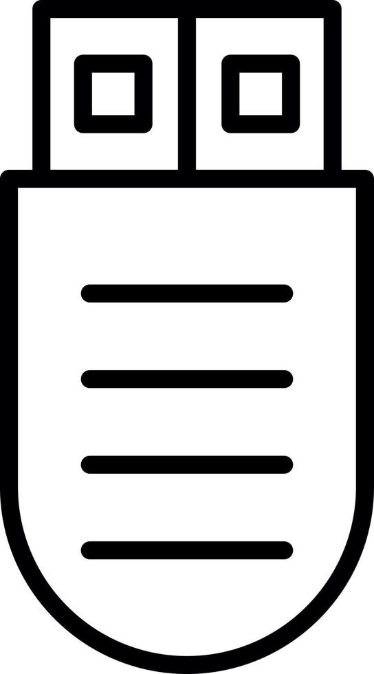 Usb Vector Icon Design