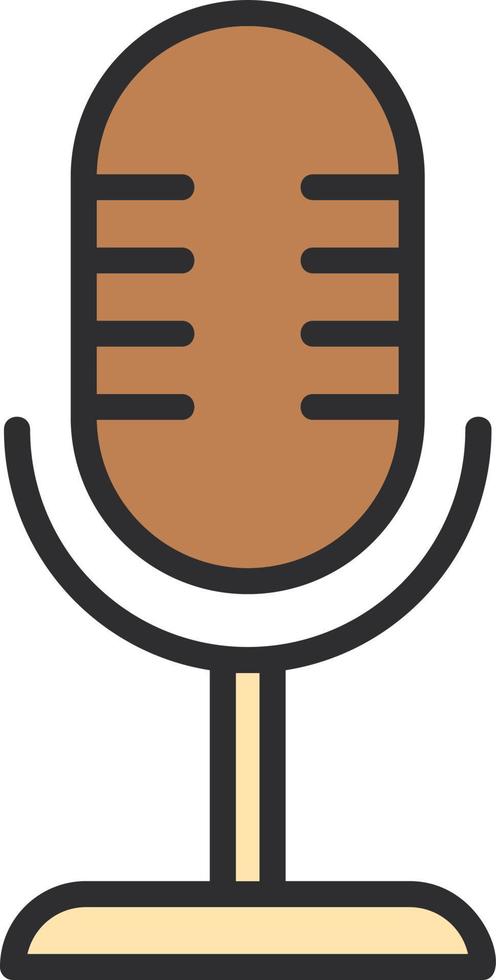 Microphone Vector Icon Design