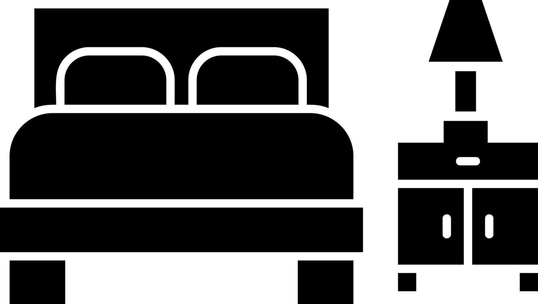 Rest Room Vector Icon Design