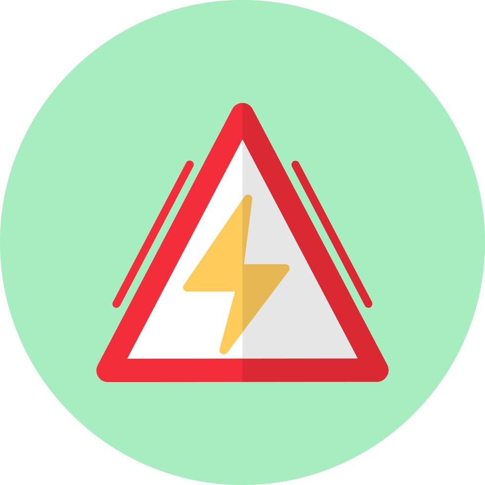 Electricity Sign Vector Icon