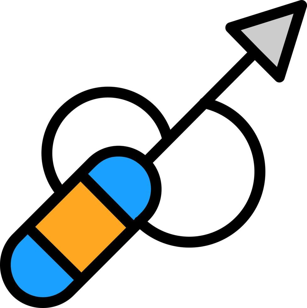 Harpoon Vector Icon Design