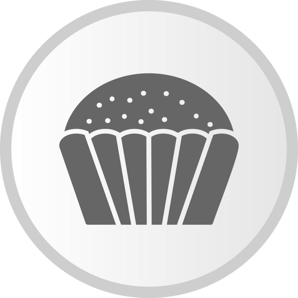 icono de vector de muffin