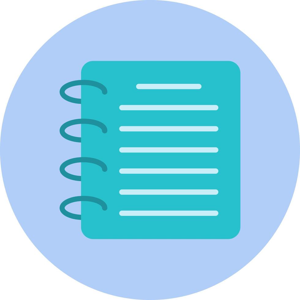 Notepad Vector Icon 16508859 Vector Art at Vecteezy