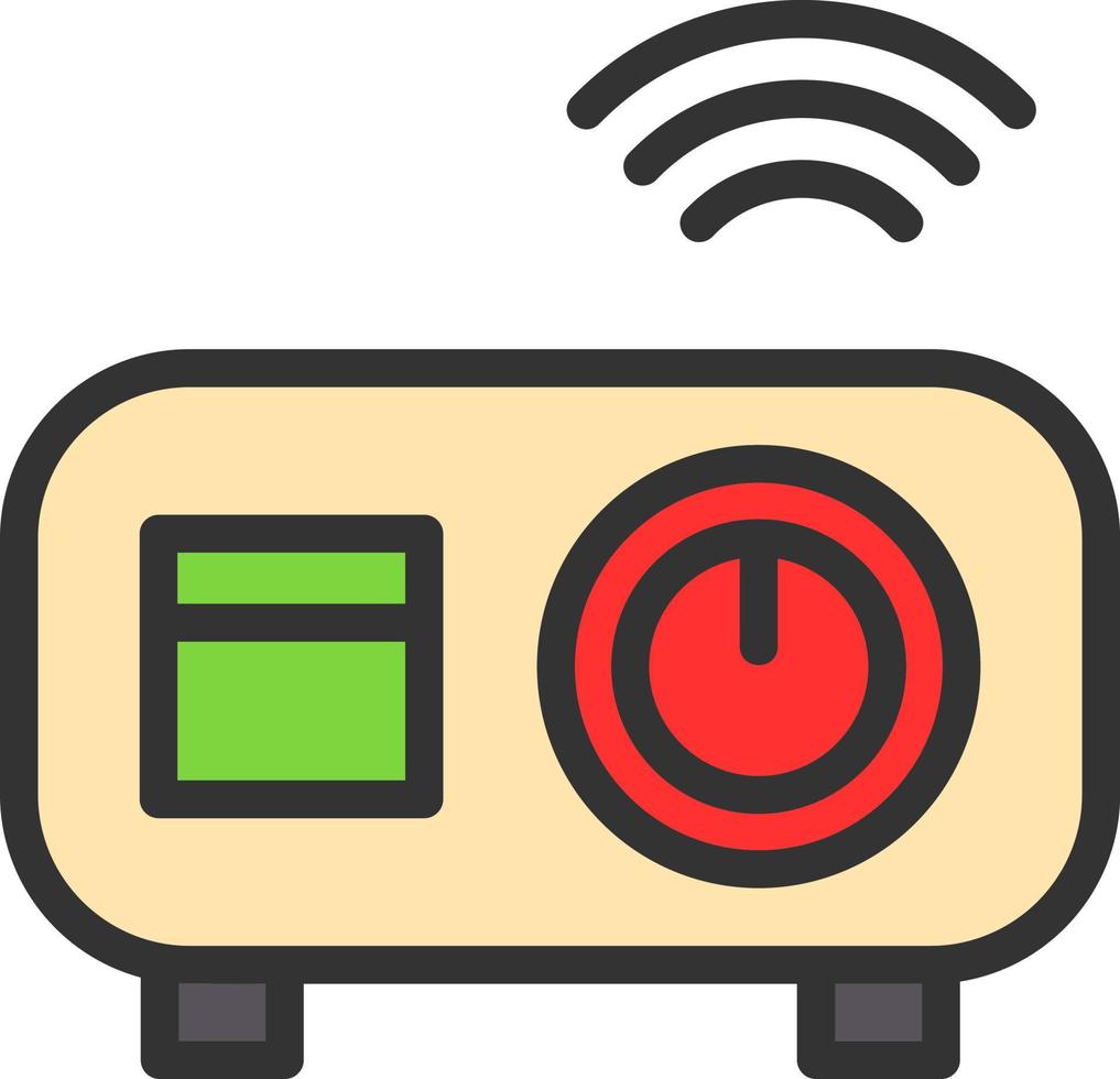 Video Projector Vector Icon Design