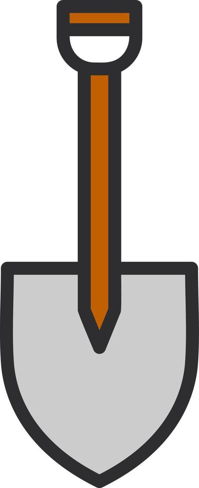 Shovel Vector Icon Design