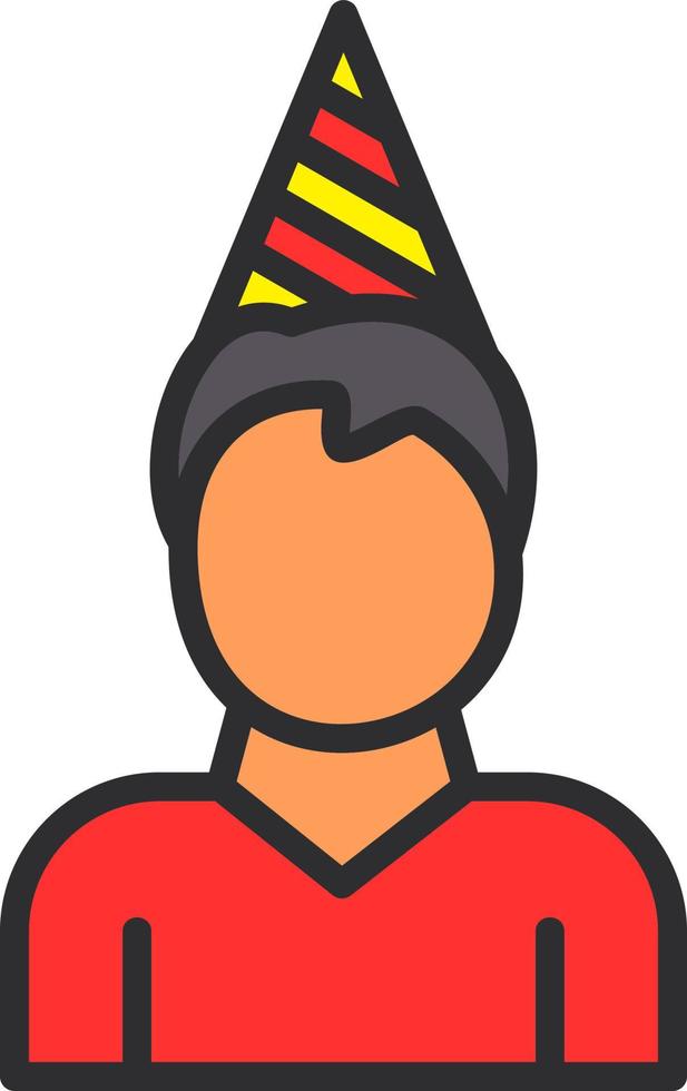 Birthday Boy Vector Icon Design