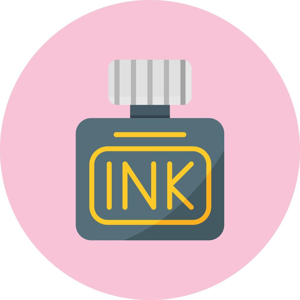 Ink Bottle Vector Icon