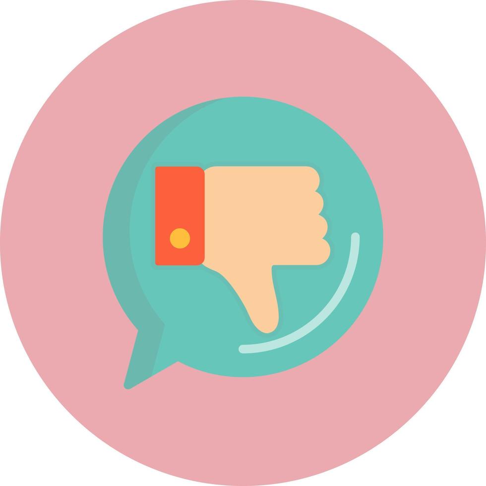 Dissatisfied Icon Design vector