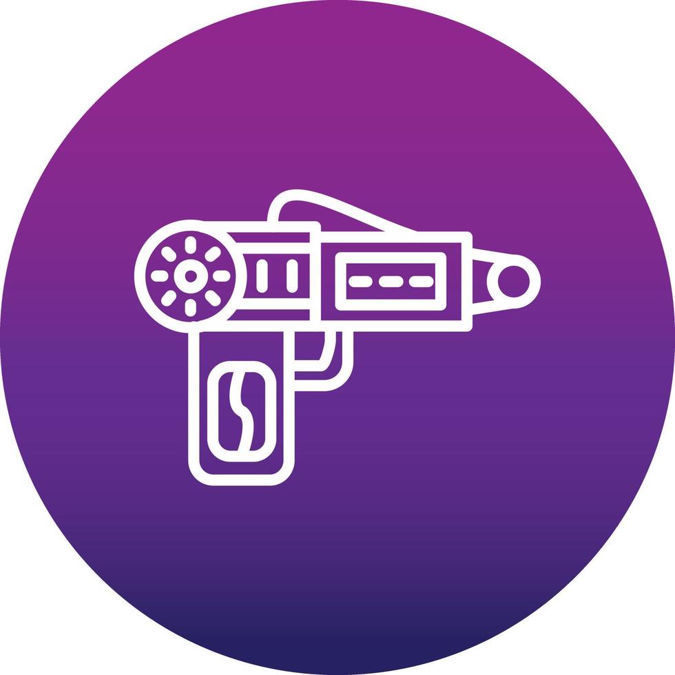 Space Gun Vector Icon